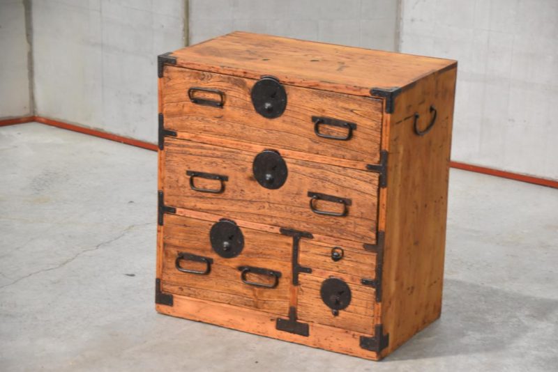 Antique Ko Dansu Small Chest Width:545mm