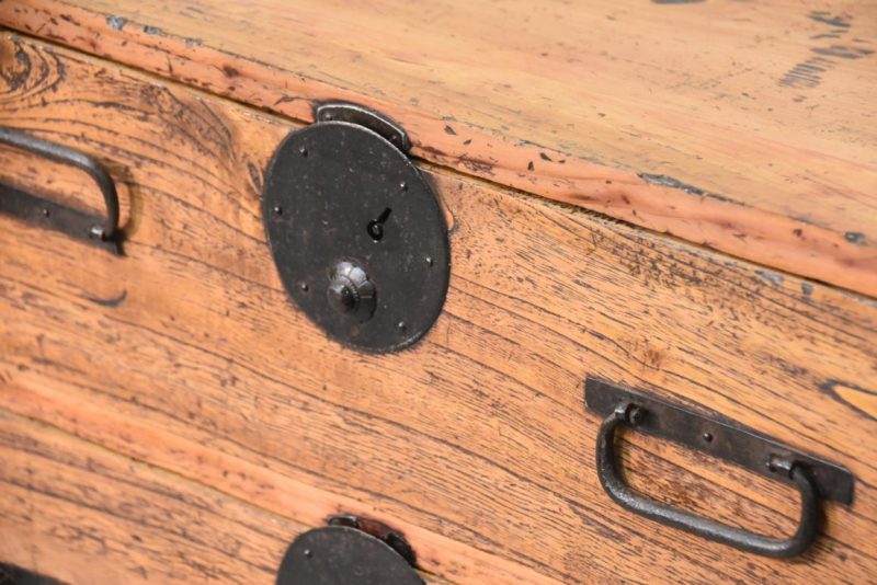 Antique Ko Dansu Small Chest Width:545mm - Image 6