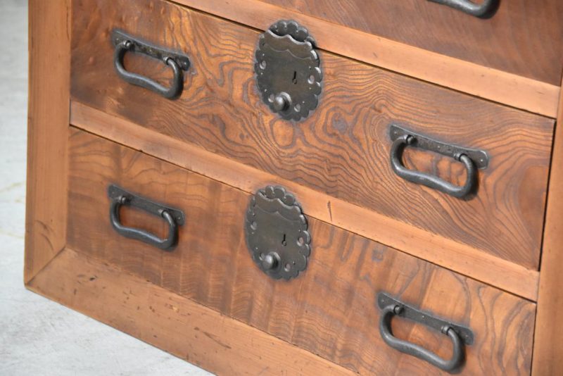 Japanese Elm Wood 10 Drawer Sideboard Width:1700mm - Image 11