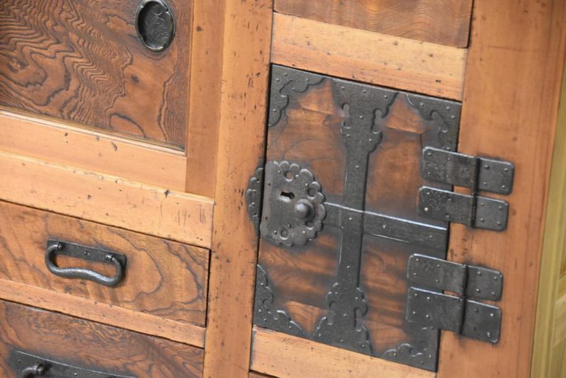 Japanese Elm Wood 10 Drawer Sideboard Width:1700mm - Image 9
