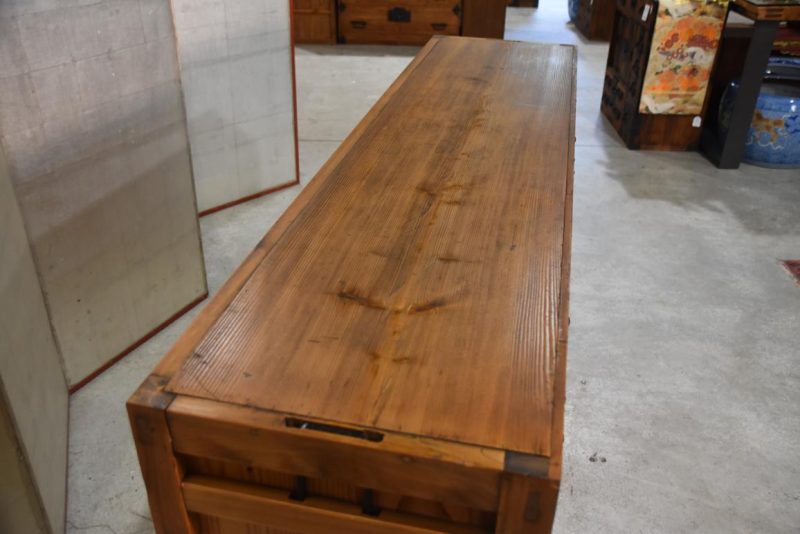 Japanese Elm Wood 10 Drawer Sideboard Width:1700mm - Image 3