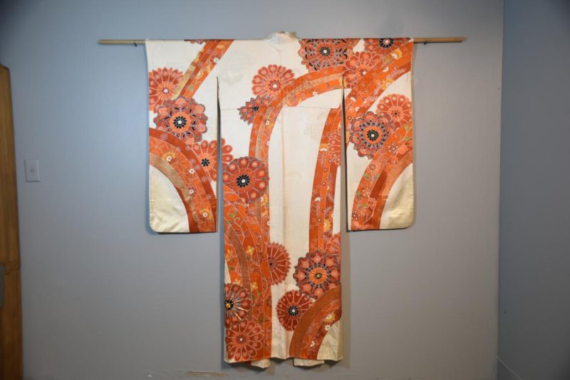 Japanese Vintage Furisode Kimono