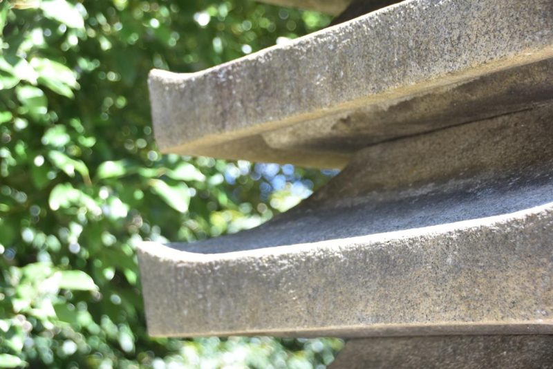 Rare Meiji Period Granite 13 Story Pagoda Height:4500mm - Image 4