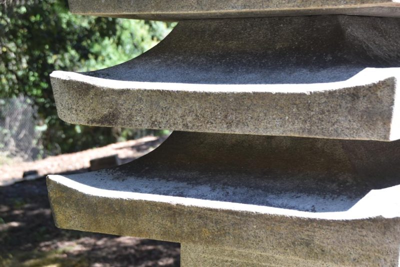 Rare Meiji Period Granite 13 Story Pagoda Height:4500mm - Image 3