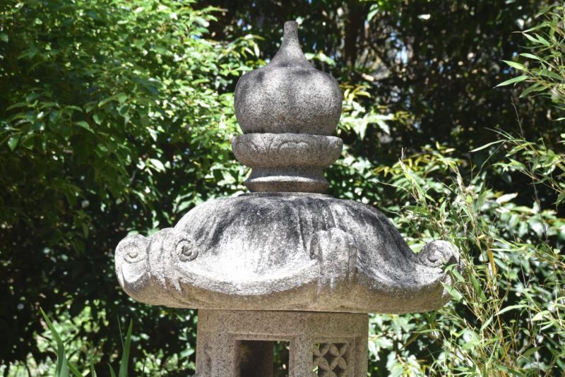 Antique Garden Lantern from Kyoto Height:2460mm - Image 10