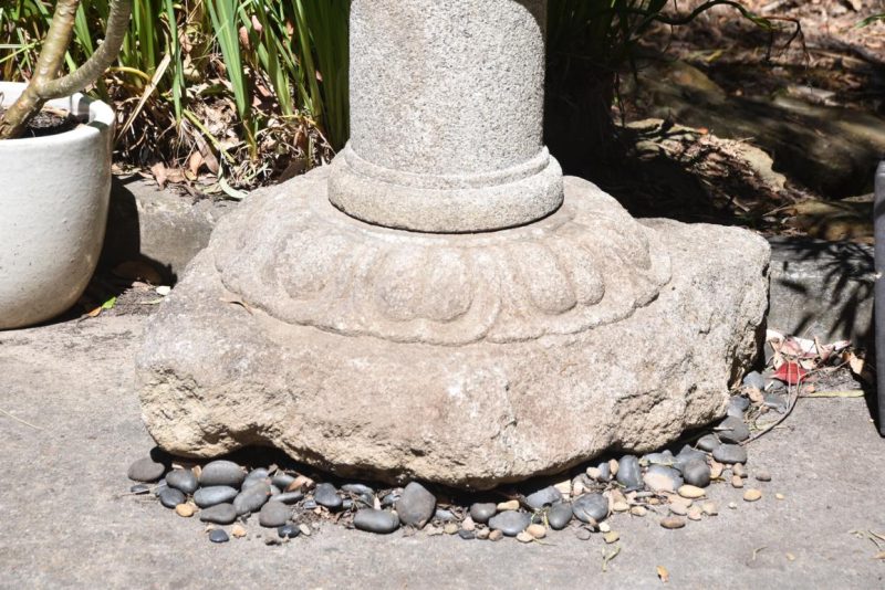 Antique Garden Lantern from Kyoto Height:2460mm - Image 7