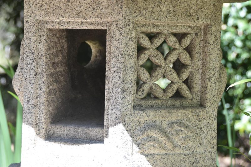 Antique Garden Lantern from Kyoto Height:2460mm - Image 4