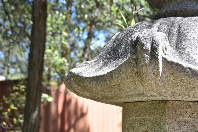 Antique Garden Lantern from Kyoto Height:2460mm - Image 3