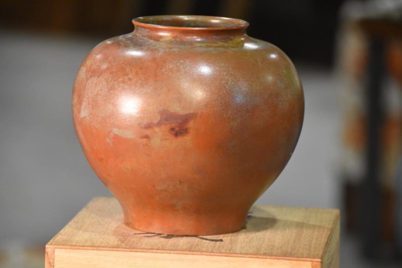 Japanese Murashi Do Vase Width:210mm - Image 7