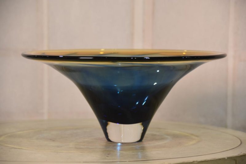 Japanese Glass Ikebana Vase Width:340mm - Image 7