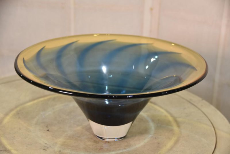 Japanese Glass Ikebana Vase Width:340mm - Image 6