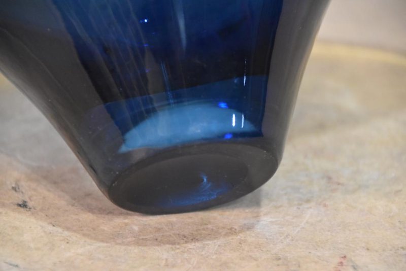 Japanese Glass Ikebana Vase Width:340mm - Image 3