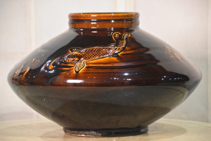 Japanese Koi Vase Width:350mm - Image 5