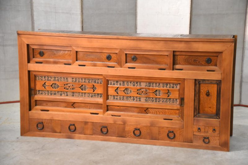 Japanese Kyoto Region Mizuya Dansu Sideboard Width:1815mm - Image 2