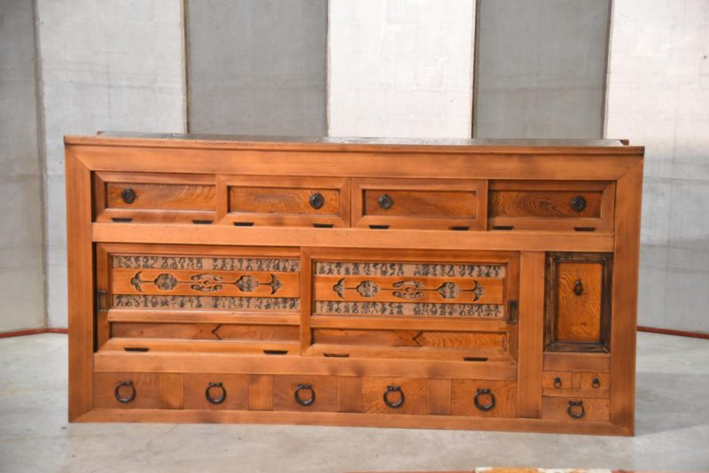 Japanese Kyoto Region Mizuya Dansu Sideboard Width:1815mm - Image 16