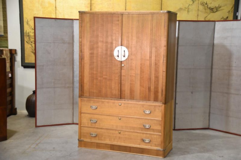 Vintage Japanese Kamo Wedding Chest Width:1160mm