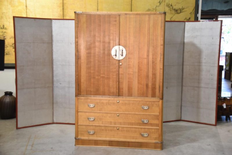 Vintage Japanese Kamo Wedding Chest Width:1160mm - Image 15