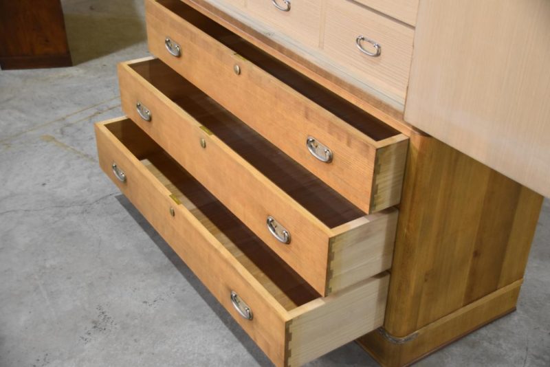 Vintage Japanese Kamo Wedding Chest Width:1160mm - Image 8
