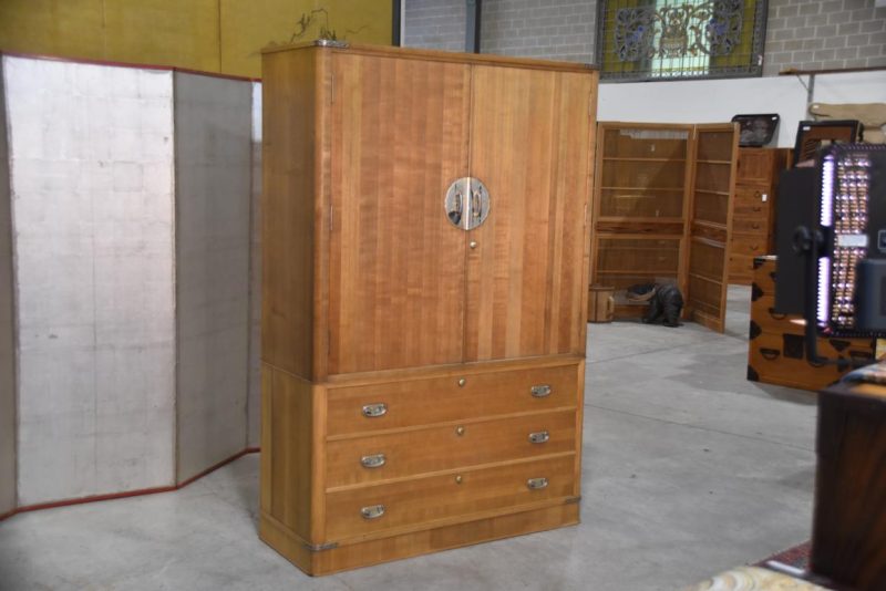 Vintage Japanese Kamo Wedding Chest Width:1160mm - Image 3
