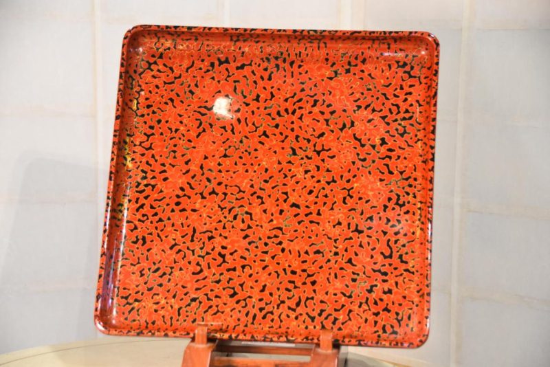 Wakasa Lacquer Tray Width:385mm