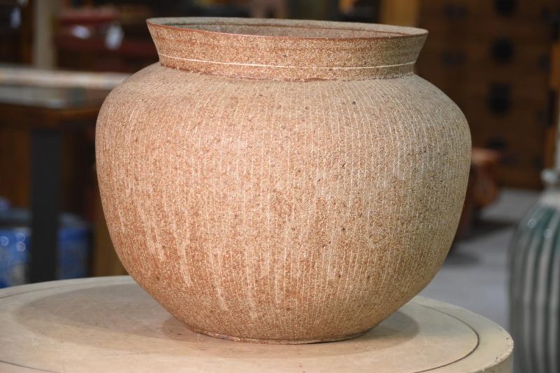 Contemporary Japanese Pottery Vase Width:375mm - Image 4