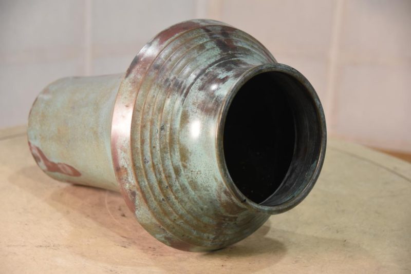 Japanese Seido Bronze Vase Height:290mm - Image 5