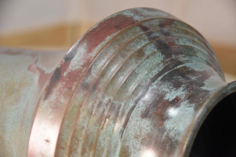 Japanese Seido Bronze Vase Height:290mm - Image 4