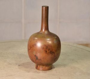 Vintage Murashido Bronze Vase Width:110mm