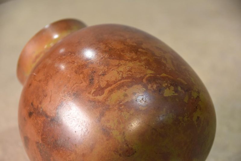 Vintage Murashido Bronze Vase Width:110mm - Image 6