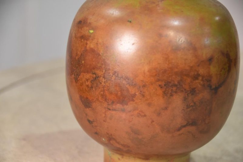 Vintage Murashido Bronze Vase Width:110mm - Image 3