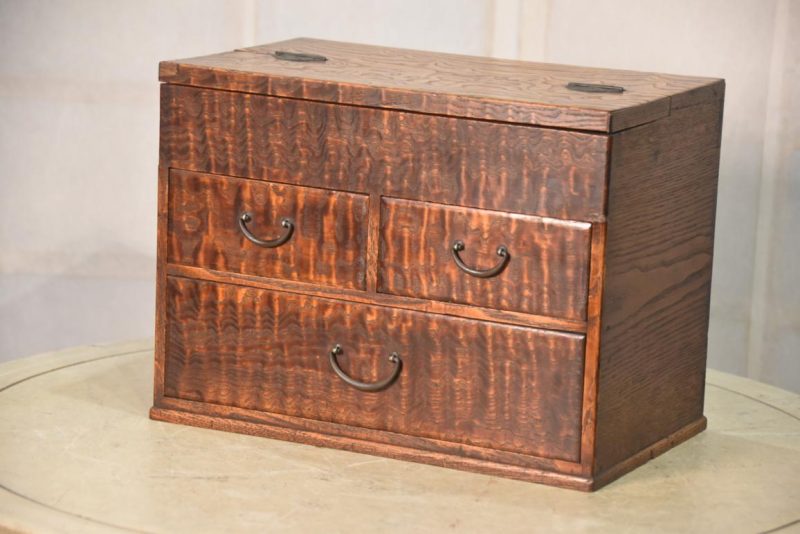 Hari Bako Japanese Vintage Sewing Box Width:297mm - Image 2