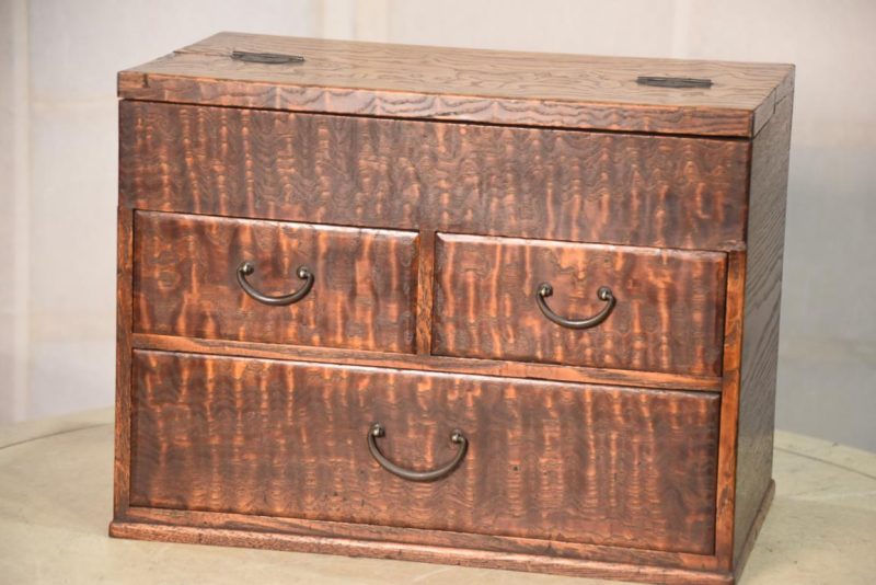 Hari Bako Japanese Vintage Sewing Box Width:297mm - Image 8