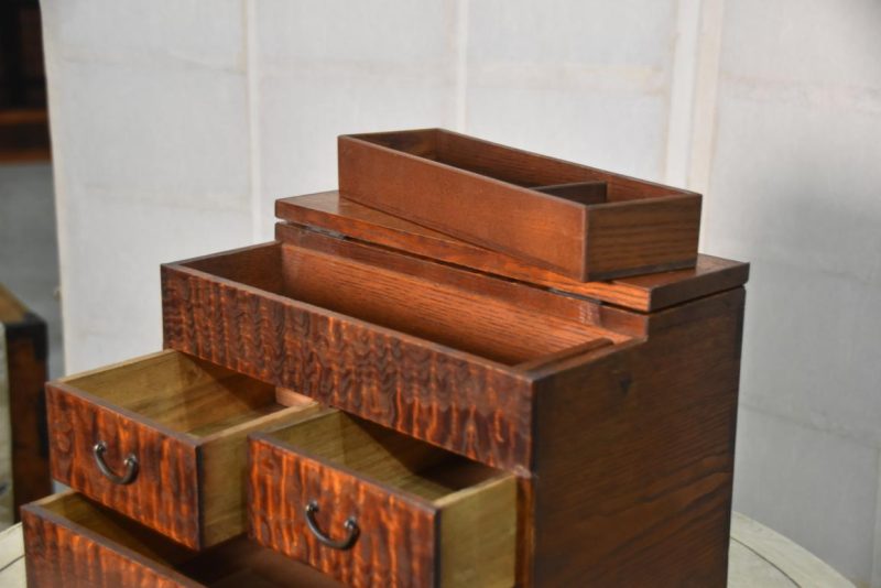 Hari Bako Japanese Vintage Sewing Box Width:297mm - Image 5