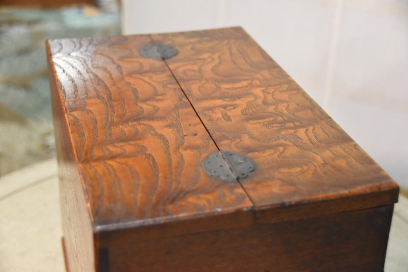 Hari Bako Japanese Vintage Sewing Box Width:297mm - Image 3