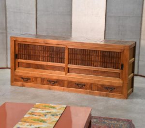 Japanese Mizuya Dansu Low Sideboard Width:1750mm