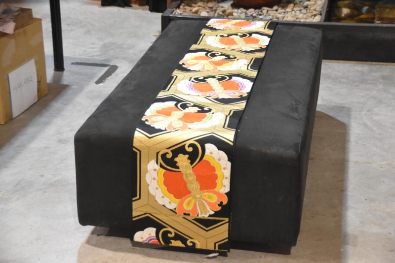 Japanese Obi with Butterfly Design Width:4000mm