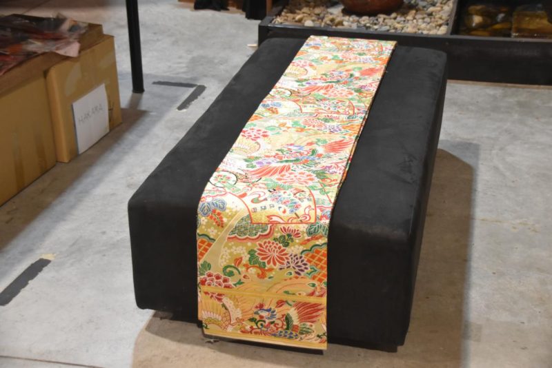 Vintage Maru Obi Sash Table Runner Width:4000mm