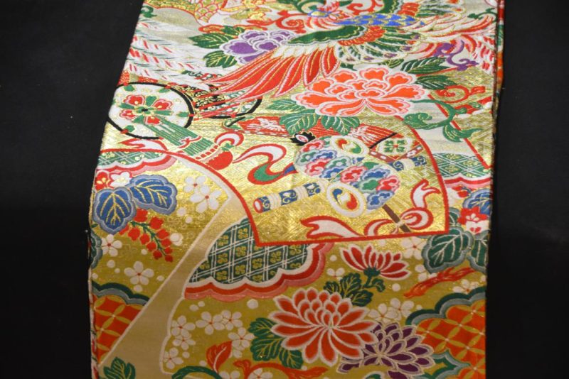 Vintage Maru Obi Sash Table Runner Width:4000mm - Image 2