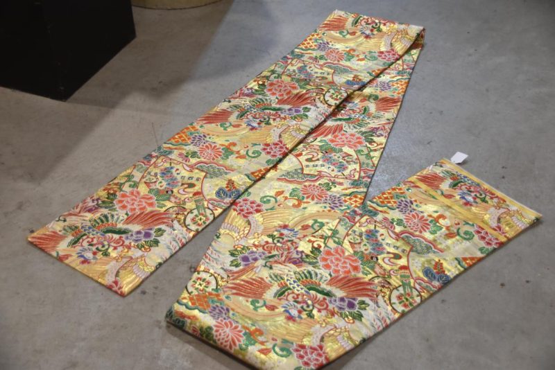 Vintage Maru Obi Sash Table Runner Width:4000mm - Image 4