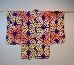 Japanese Vintage Silk Tie-Dye Haori