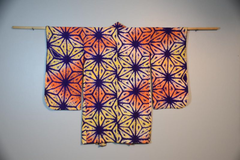 Japanese Vintage Silk Tie-Dye Haori