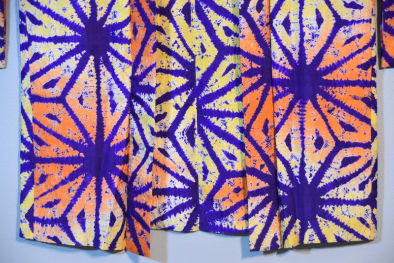 Japanese Vintage Silk Tie-Dye Haori - Image 2