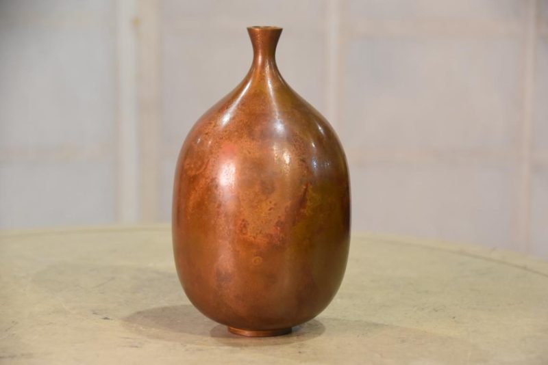 Vintage Murashido Bronze Vase Width:100mm