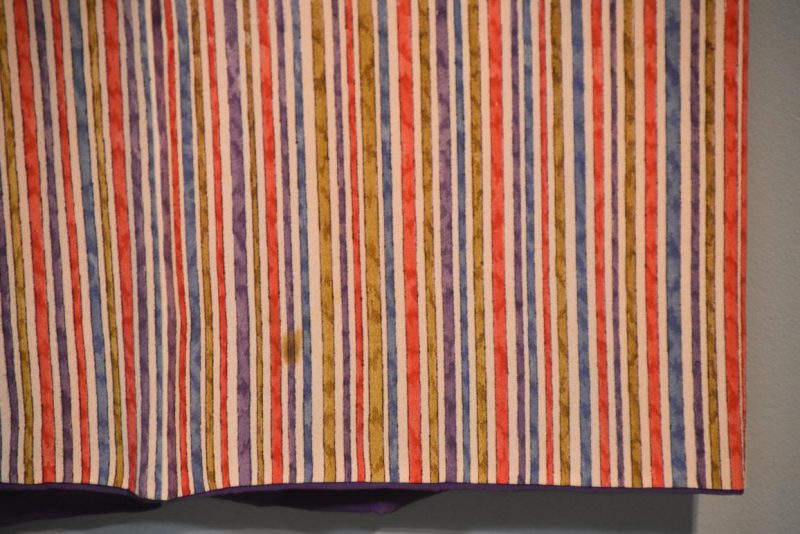 Japanese Silk Striped Kimono - Image 6