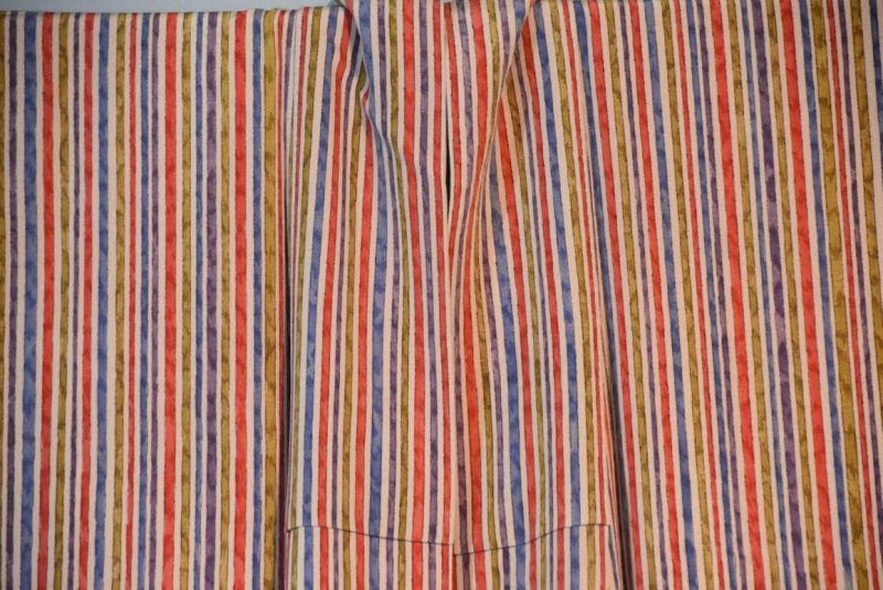 Japanese Silk Striped Kimono - Image 3