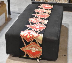 Japanese Fukuro Obi Sash Table Runner Width:4000mm