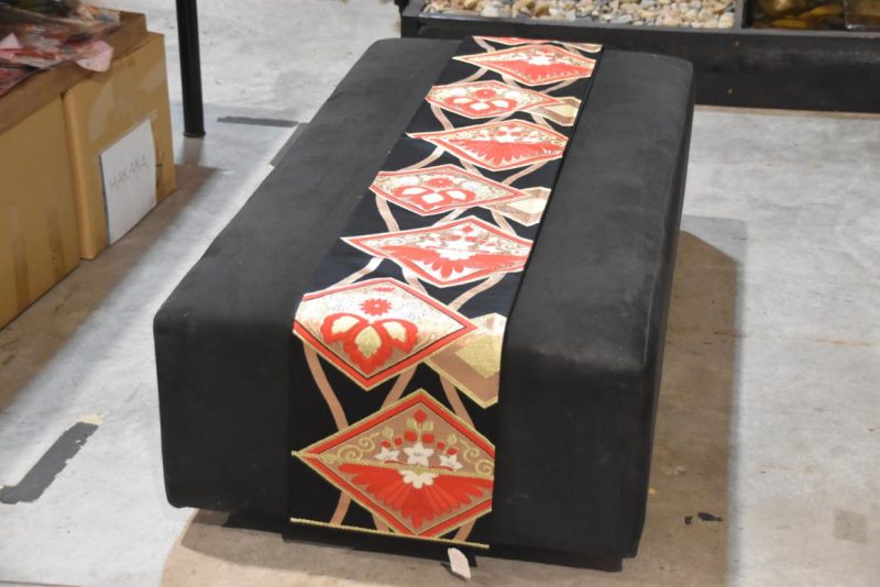 Japanese Fukuro Obi Sash Table Runner Width:4000mm