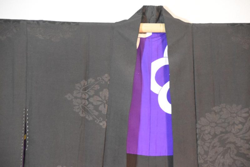 Vintage Silk Jacquard Haori - Image 3