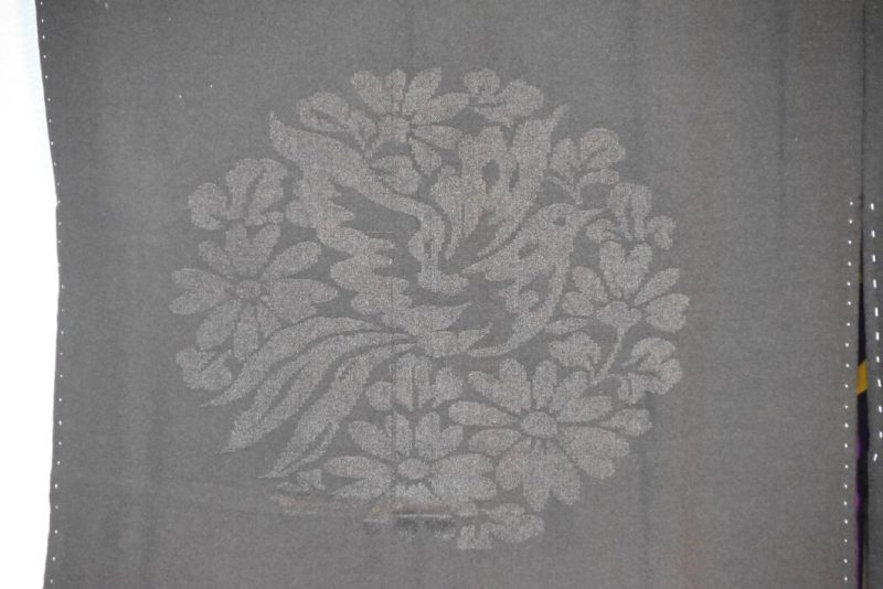 Vintage Silk Jacquard Haori - Image 6