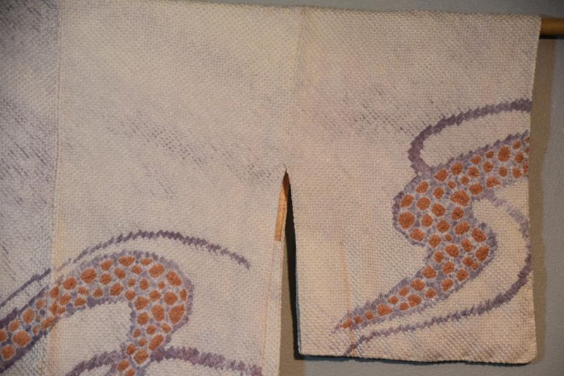 Vintage Silk Shibori Haori - Image 2